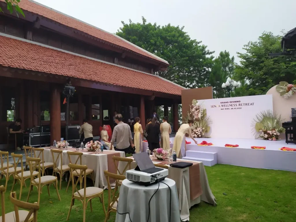 Lễ khai trương trung tâm Sen.A Wellness Retreat tại Bạc Minh