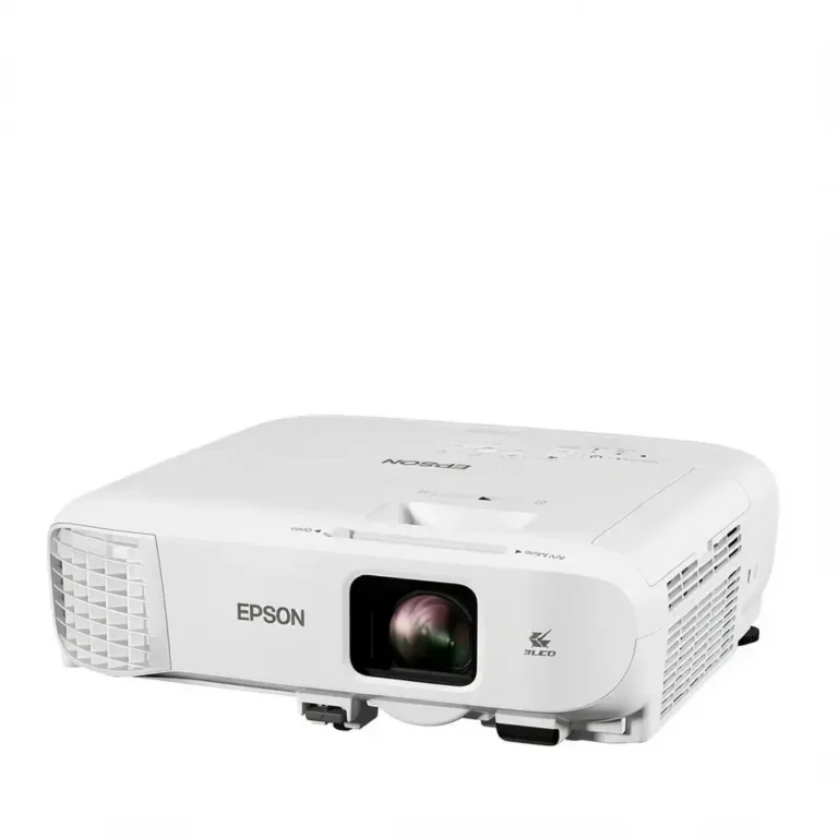 máy chiếu Epson 3LCD với màn hình 100 inch, phù hợp cho phòng họp và sự kiện
