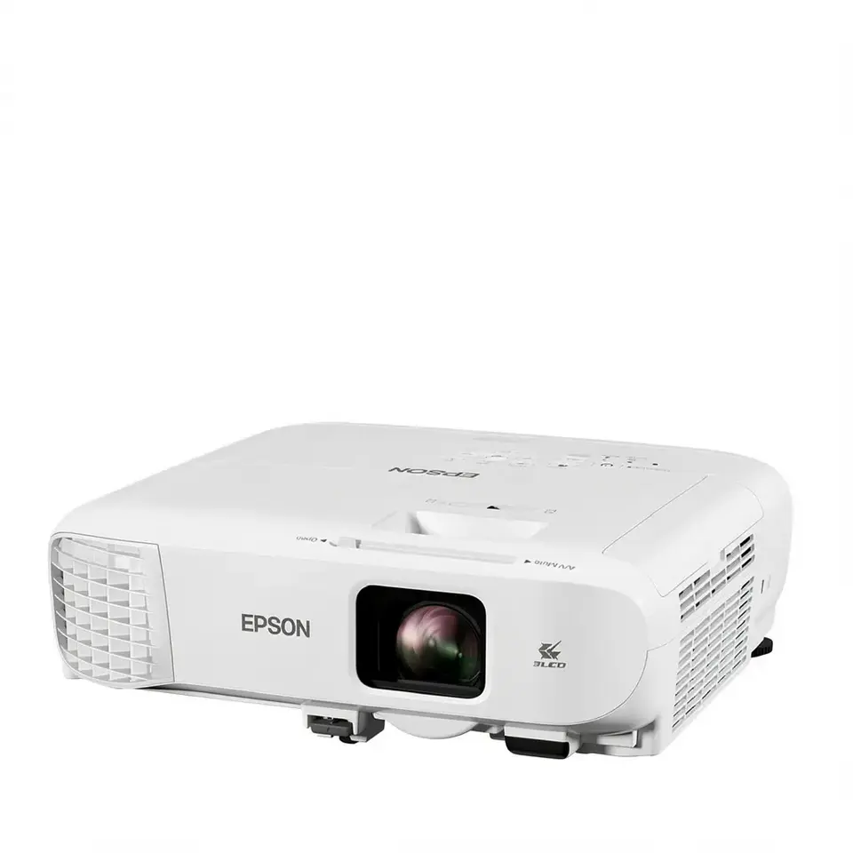 máy chiếu Epson 3LCD với màn hình 100 inch, phù hợp cho phòng họp và sự kiện