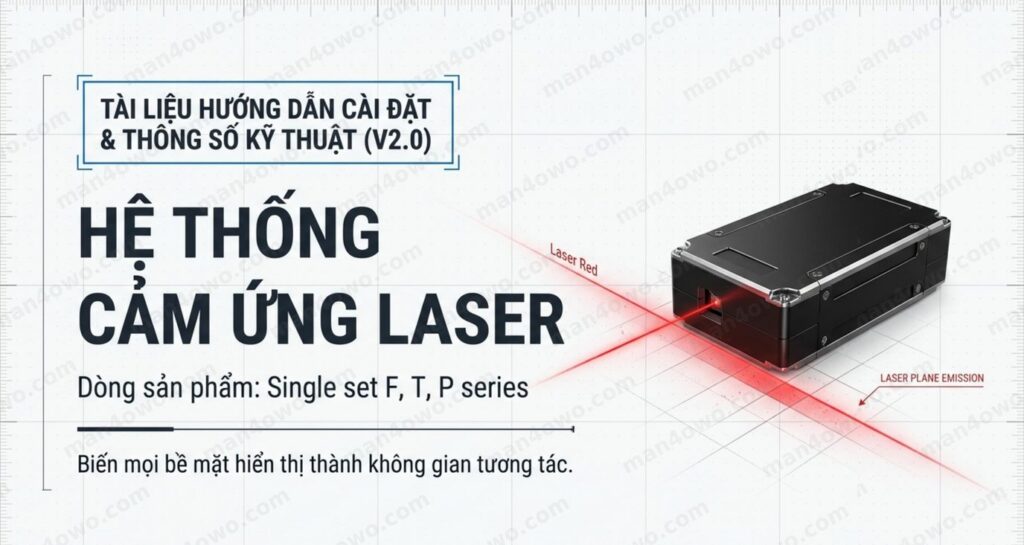 Hệ Thống Cảm Ứng Laser Touch IWB: Biến Màn Hình Thường Thành Màn Hình Tương Tác Hệ thống cảm ứng Laser Touch Man4OwO biến màn hình thường thành màn tương tác